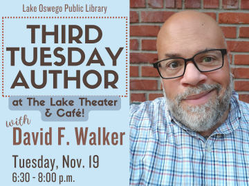 Book talk with author David F. Walker