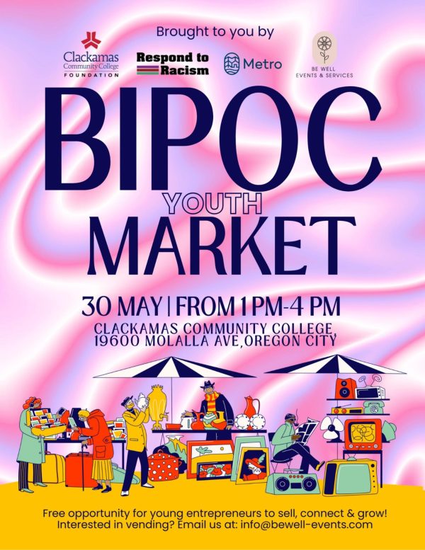 BIPOC Youth Market at Clackamas Community College