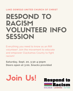 Flier for event, text is included in the body